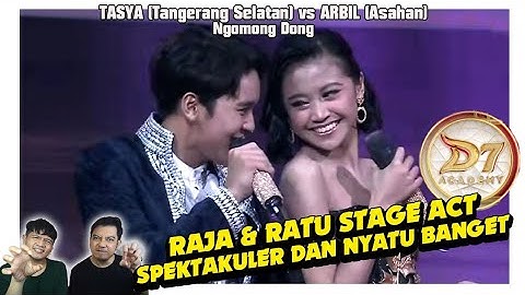 When the king and queen of stage acts unite, Arbil (Asahan) vs Tasya (Tangsel) Speak Up. That