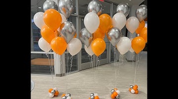 Quick, Easy Way to Tie Helium Balloons to Ribbons
