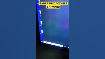 Cómo saber la ubicación de archivos o carpetas en windows 10. #shorts