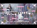 Spring cleaning  a studio makeover ft temu  complete room makeover  tiffany weng