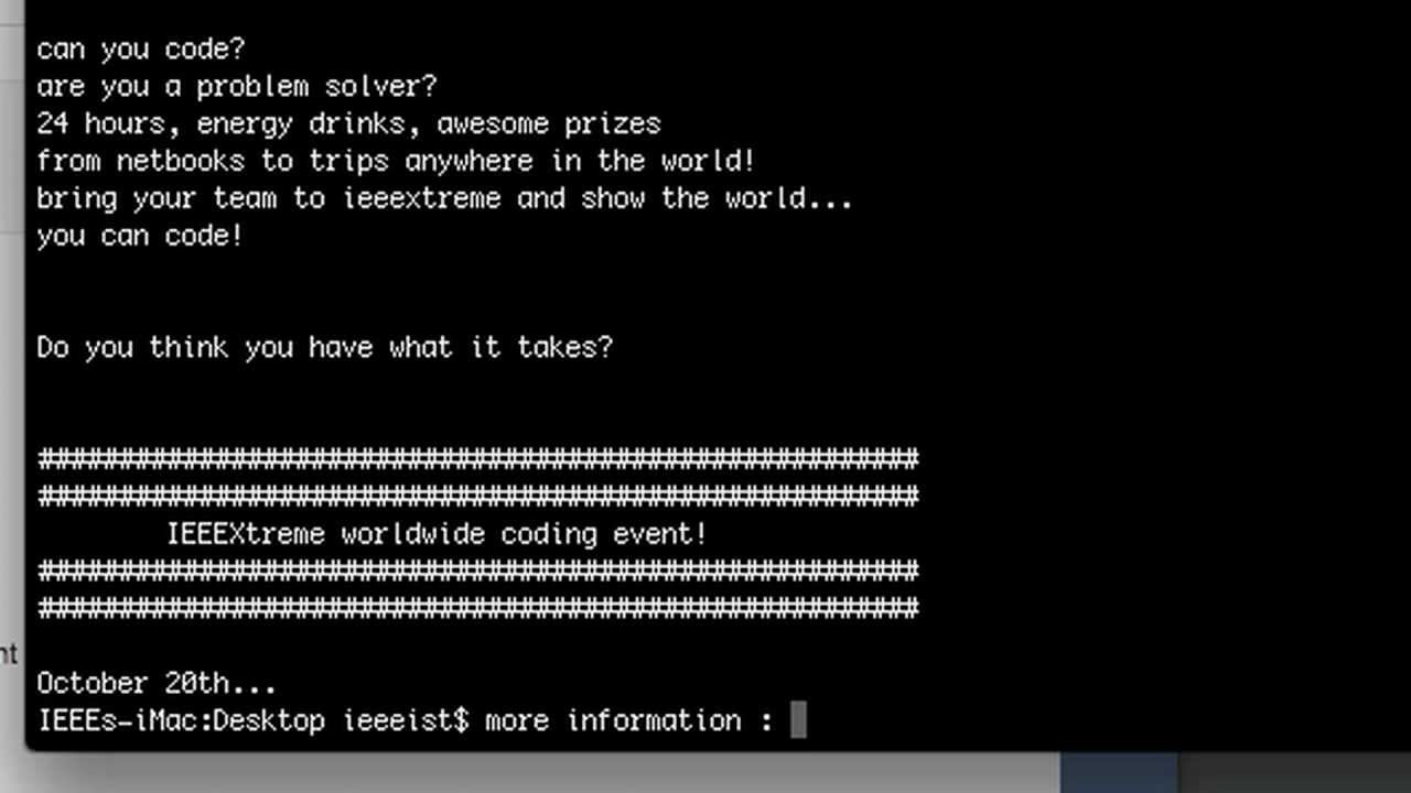 IEEEXtreme 2012 at IEEE-IST Student Branch (Portugal)