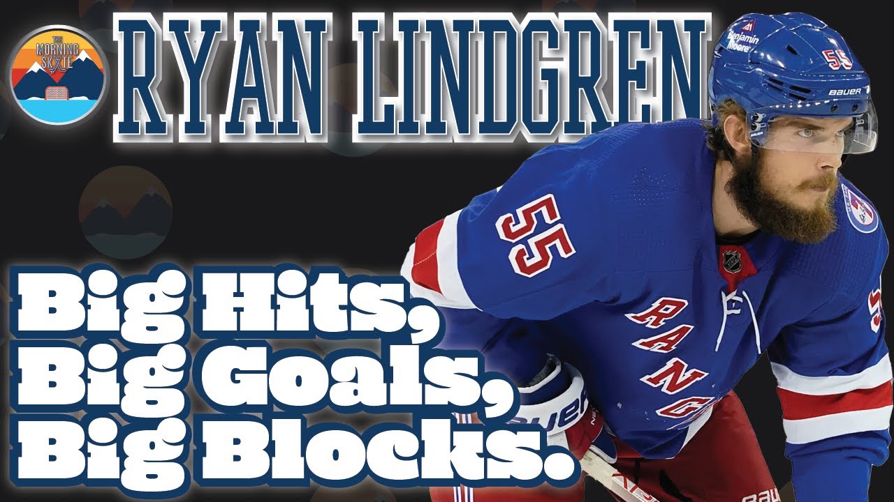 Ryan Lindgren Named Winner of 2022-23 Steven McDonald Extra Effort