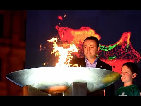 ოლიმპიური ცეცხლი თბილისში შემოვიდა