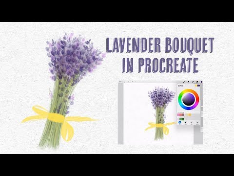 lavender brush procreate free