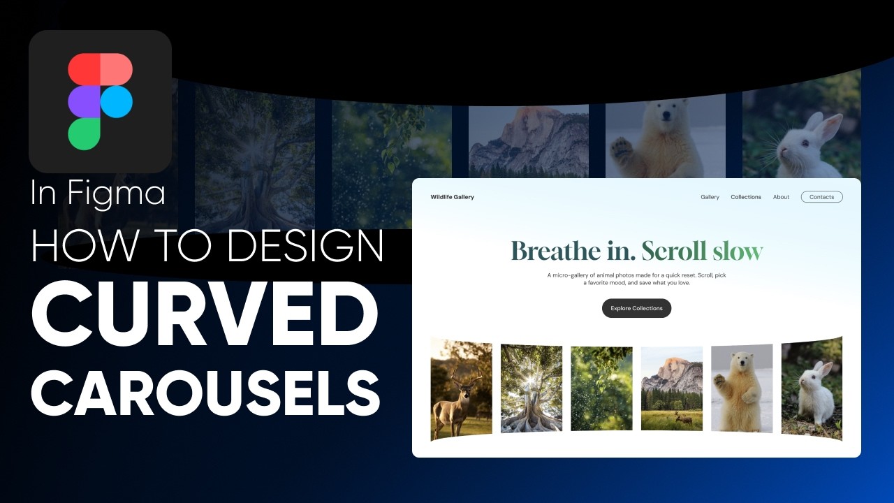 How to design Curved Carousels in Figma #figma #tutorial # ...