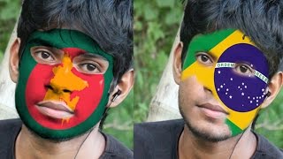Photoshop Tutorial FACE PAINT How to Paint  onto a Face easily screenshot 4