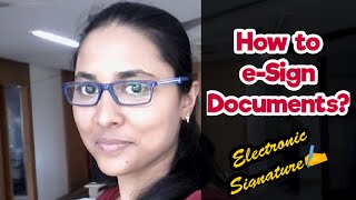 How to E-Sign? | Make a Electronic Signature | esign Process Net Worth