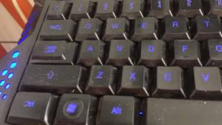 Como mudar a cor do LED do teclado