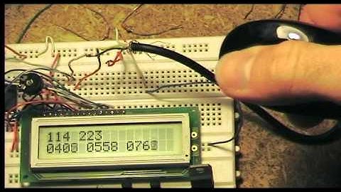 Wii Nunchuk on a microcontroller