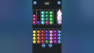 Ball Sort by Infinite Joy: Levels 3434, 3435