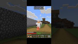 New Trick In Minecraft 🏠🛶 Bot Help In Cave #minecraft #shortslive #minecraftgameplay