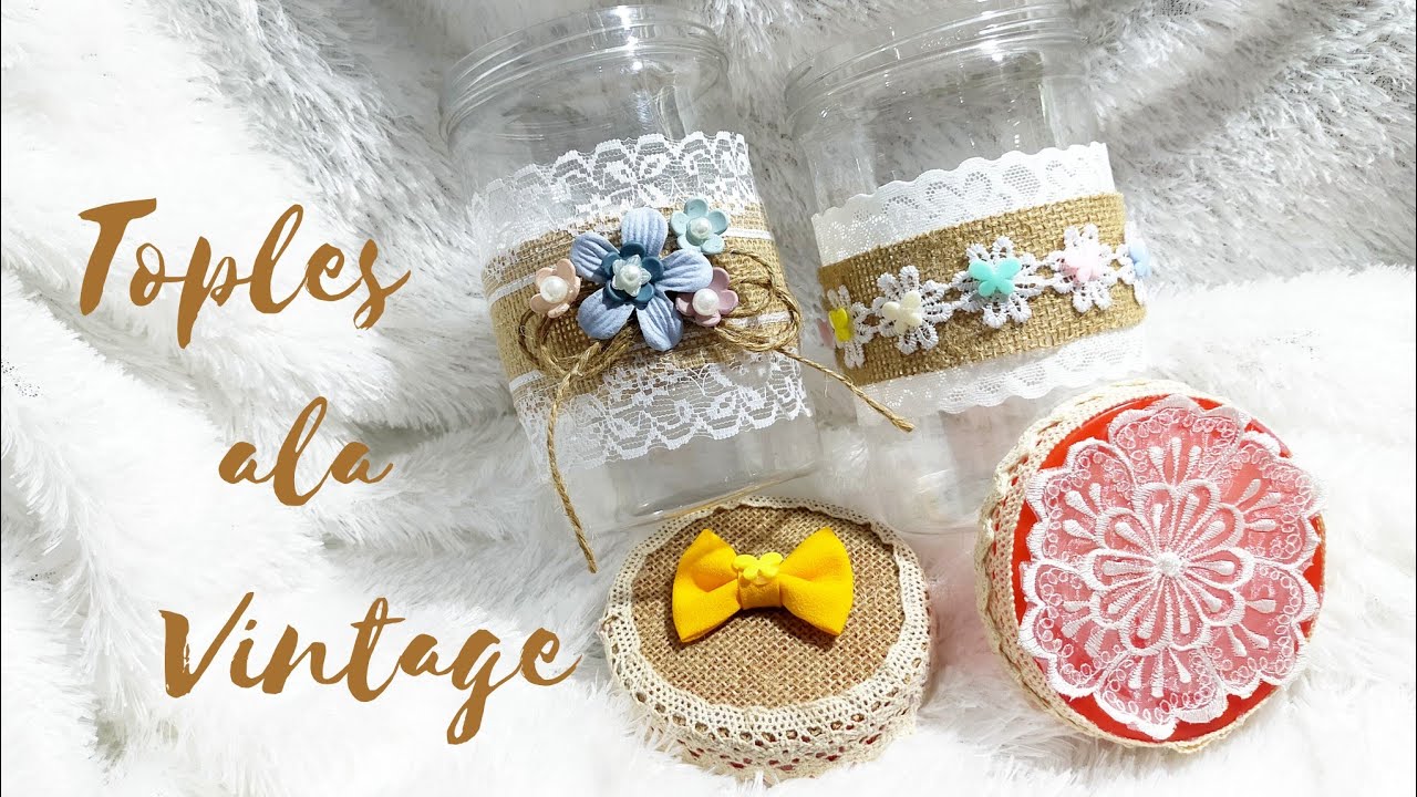 Menghias Toples Lebaran Cantik - Menghias Toples Bekas Sosis