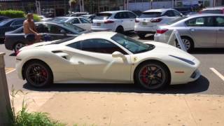 This video gives a closer look at the ferrari 488 gtb. contains 3.9l
v8 engine which produces up to 660 horsepower. car can accelerate from
0-...