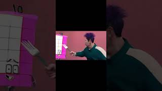 Numberblock 18 vs. Thanos AI #shorts #ai #edit