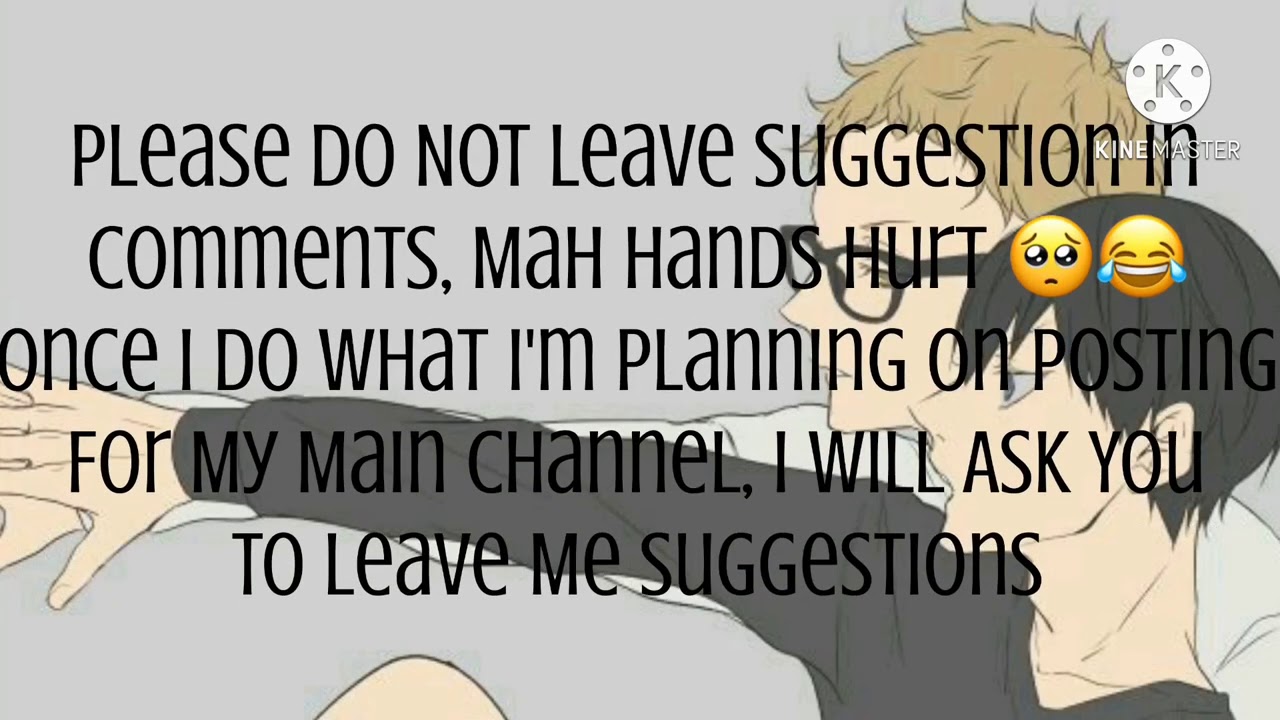 Kags Costume~ // TsukiKage // Very Late Halloween Special // Haikyuu Text