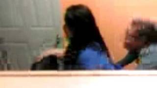 Stephanie Busts Her Ass