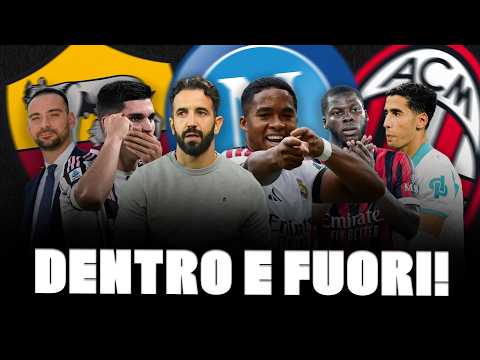 Video TAGLI MILAN: DUE FUORI, UNO DENTRO! ENDRICK E IL SOGNO! NAPOLI: SCELTA PRONTA! LE ORE DI VLAHOVI?