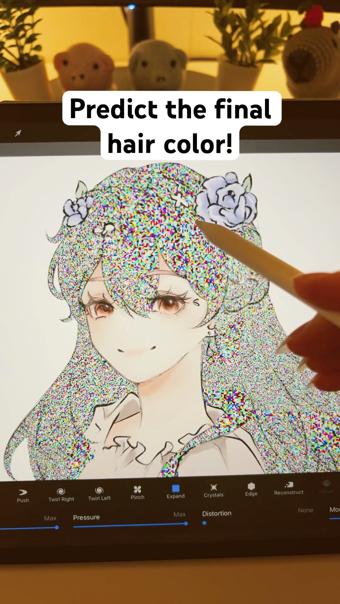 hair color art trend #art #drawing - YouTube