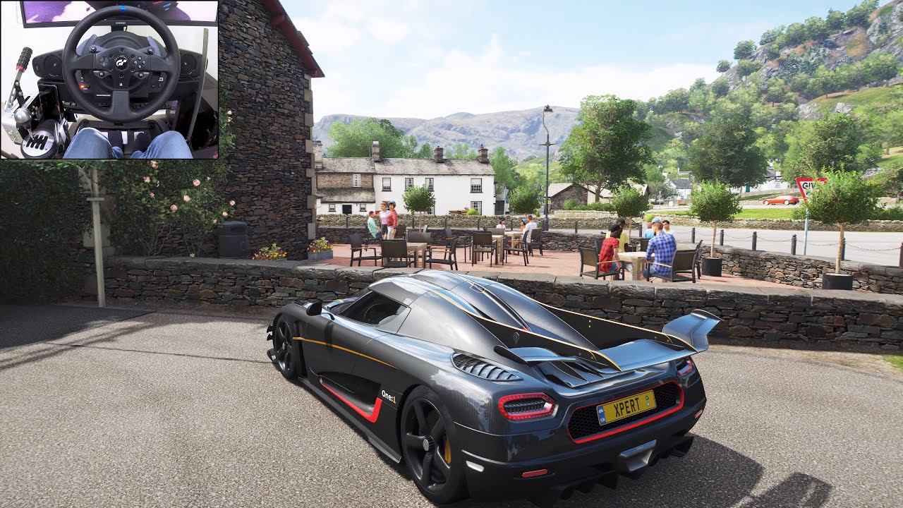 forza 4 Update New Koenigsegg One:1 - Goliath Race - Forza Horizon 4 | Thrustmaster T300RS gameplay