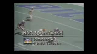 1981 NBC SportsWorld promo NFL 1980