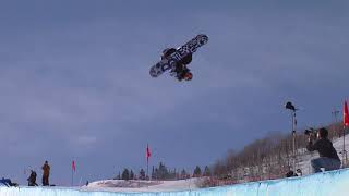 Shaun White, the first backside double 12. Park City Utah
