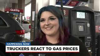 Gas prices impacting trucking industry