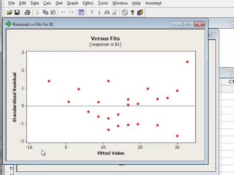 General regression (Minitab) - YouTube