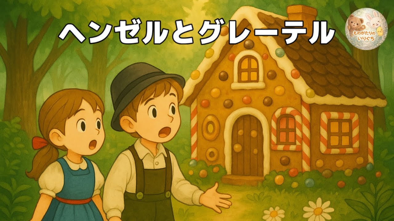 【ヘンゼルとグレーテル】名作童話シリーズ｜やさしい読み聞かせ｜寝る前