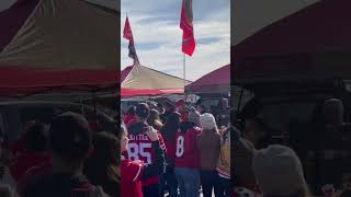 49 Shots Of Liquor On The Shot-Stick Tailgating At The 49ers Game In Blue Lot