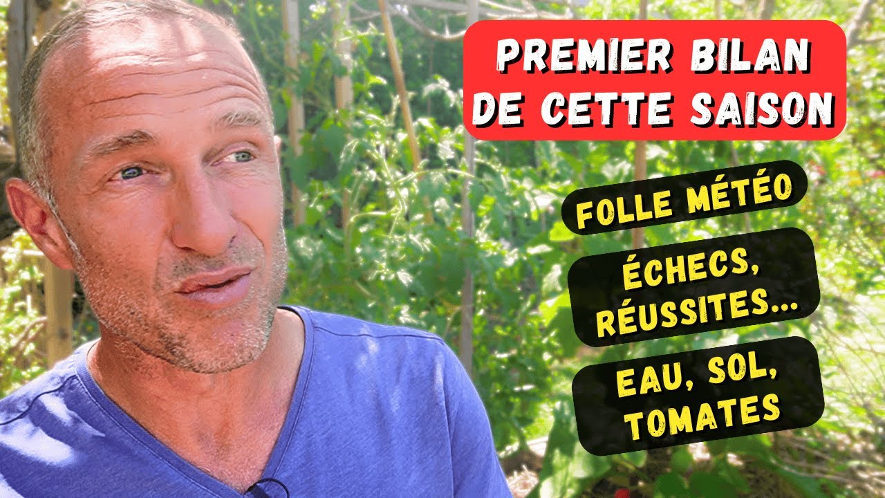 1ER BILAN potager pour cette saison 2025  ► Des galères mais on y arrive...🥵🥴🙂