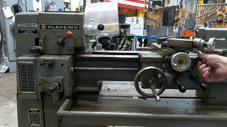 SKU 208319 Clausing Model 4904 10 x 24" Tool Room Precision Metal  Lathe 480V 3Ph Wealth
