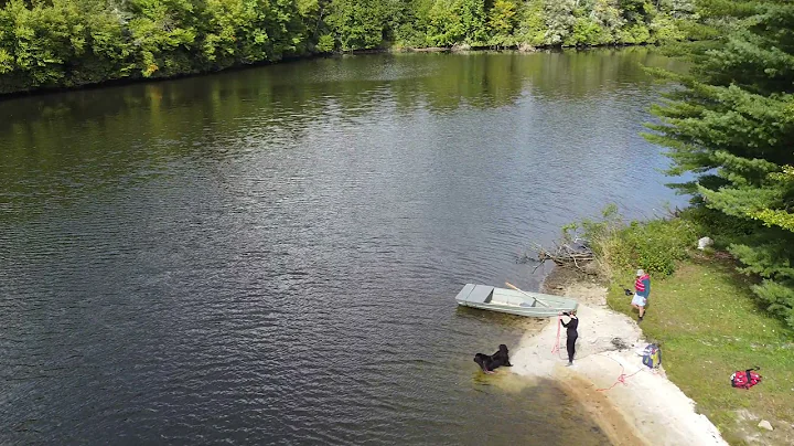 Aerial Tour of Linville Land Harbor Lake and Dam