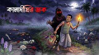 কালাদীঘির ডাক  | Kaladighir Daak | Grambanglar Bhuter Cartoon | Bengali Horror Cartoon | Bhoutik