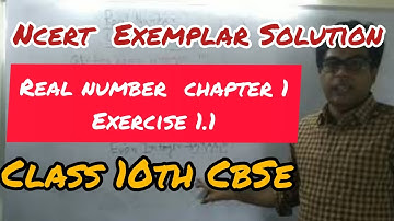 NCERT Exemplar Solution Class 10th Maths Real Number Chapter 1 Exercise 1.1