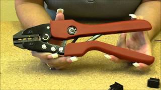 Ratchet Crimping Tool with Wiring Products
