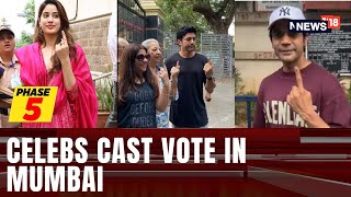 Bollywood Stars Akshay Kumar, Farhan Akhtar, Rajkummar Rao Cast Vote In Mumbai | LS Polls | N18V