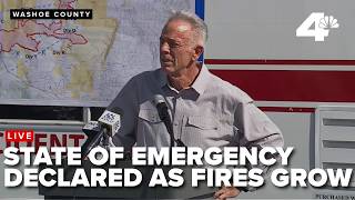 Emergency Press Conference on Northern Nevada fires