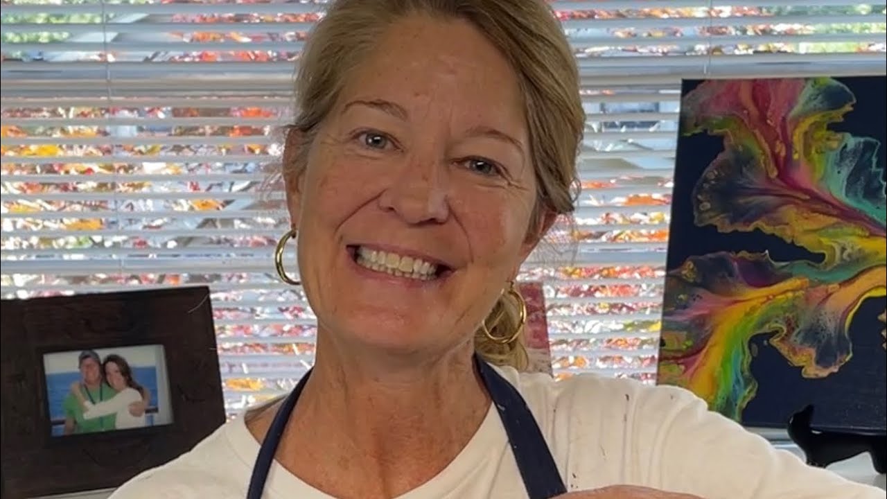 118 This Trick SAVED My Acrylic Painting! I messed up the varnish and