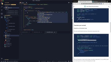 Set up i18next Translator with React.js