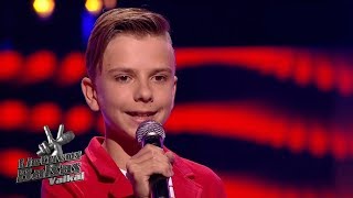 Kristupas Šalna  Laisvė | Blind Auditions | The Voice Kids Lithuania S01