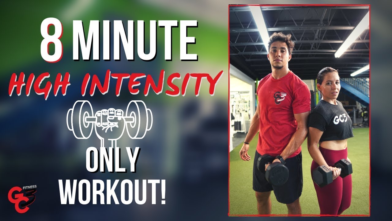 8 MIN FAT BURNING HIIT WORKOUT - YouTube