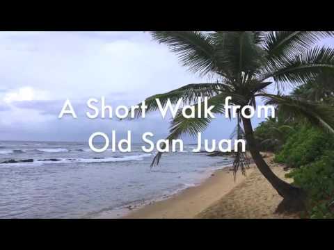 Hidden Beach In Puerto Rico Playa Pena Near Old San Juan Youtube