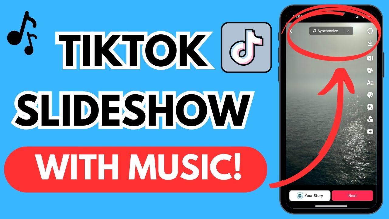 how to make the slideshow lyrics｜TikTok Search