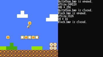 スーパーマリオを小一時間で作ってみたGL【OpenGLゲームプログラミング実況】Programming Super Mario Bros.