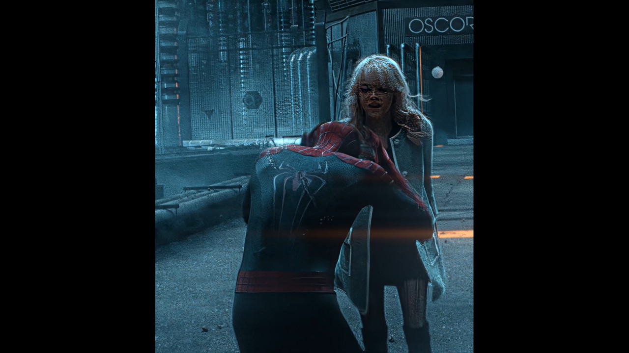 They Were A Perfect Duo 💔 | Spiderman X Gwen | Sad Edit | Song - Kamin #spiderman #edit #shorts