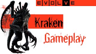 Evolve Beta - Epic Kraken Game at Stage 1 - Match 2 - Optional Commentary