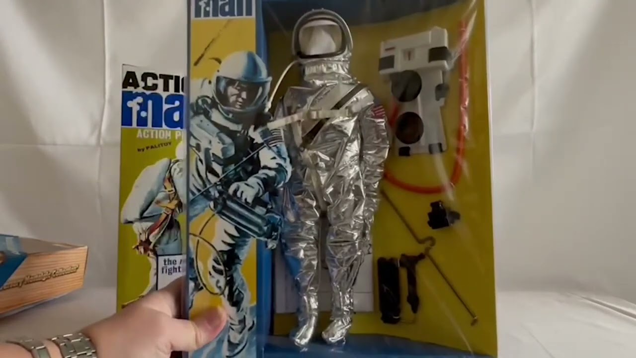 Vintage 2006 Action Man 40th Anniversary - Astronaut Outfit And