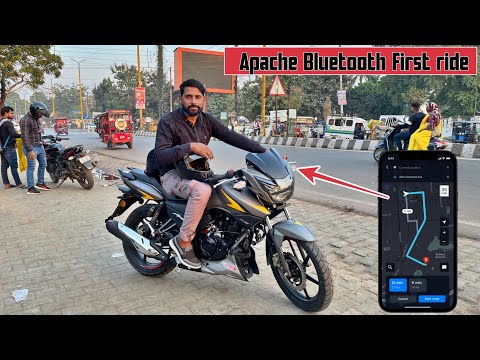 2023 Tvs Apache RTR 160 2V Bluetooth First Ride Review With Navigation