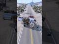 Realistic Highway Car Crashes #41 #beamng #car #CrashAnalysis #speed #DrivingPhysics