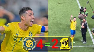 Ronaldo Breaks The Record For Most Goals in The Saudi League - Al Nassr vs Al Ittihad Match